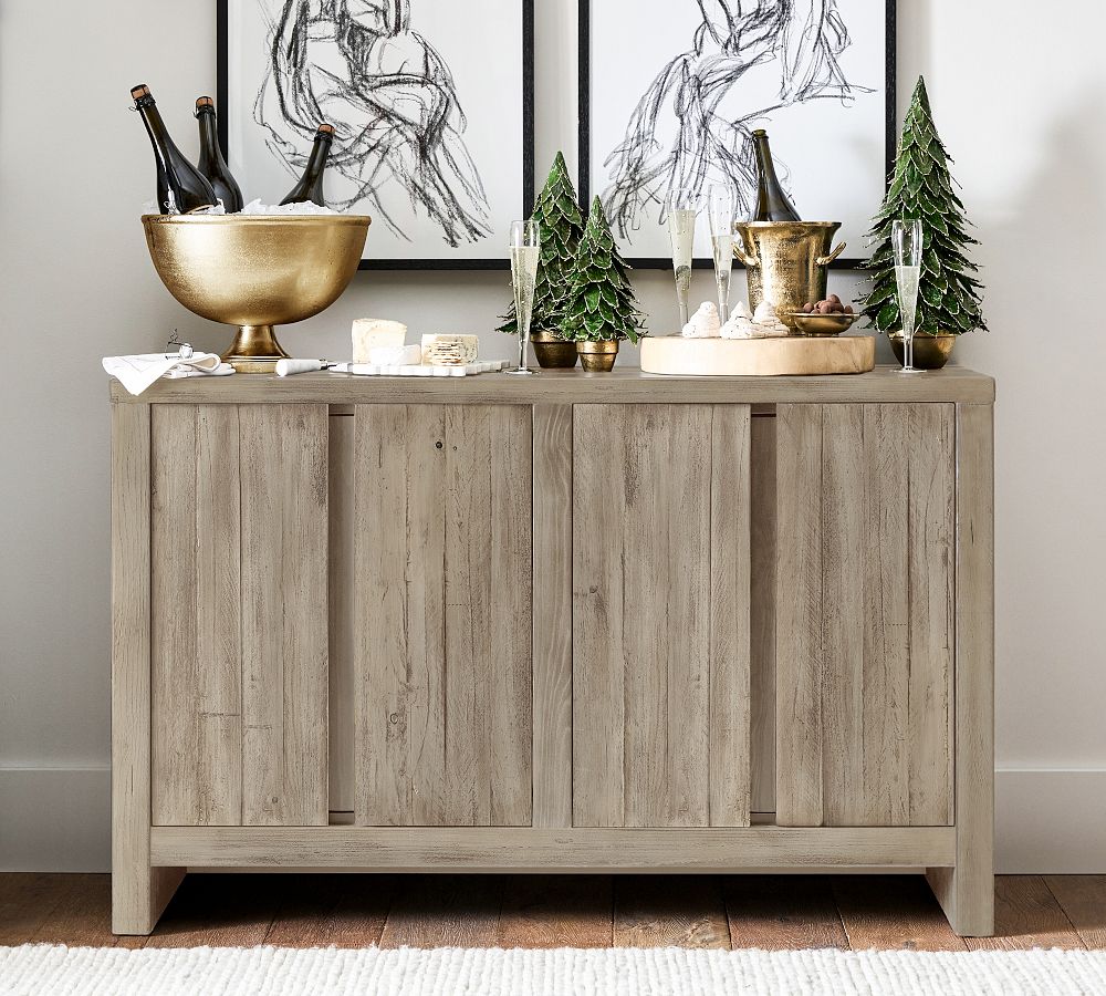 pottery barn sideboard table