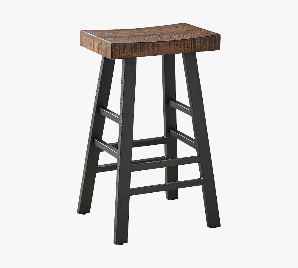 Griffin Reclaimed Wood Bar & Counter Stools | Pottery Barn