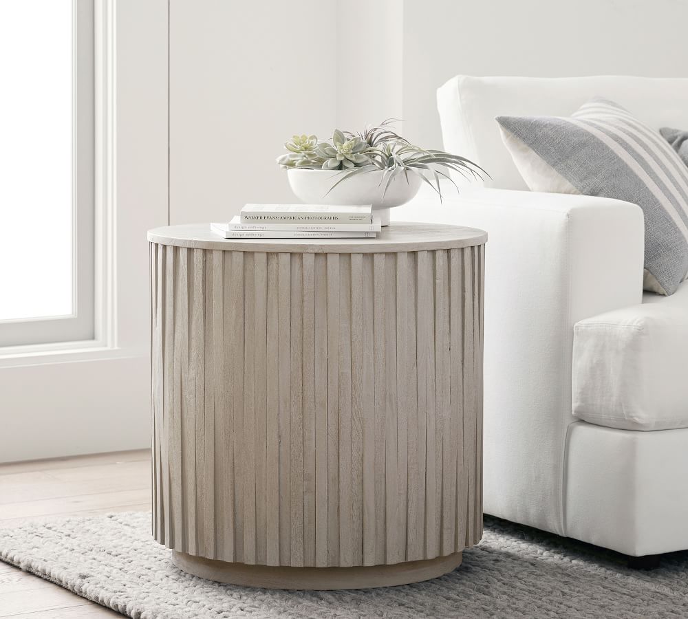 Coloma Round End Table: Modern Style & Functional Accent for Your Home