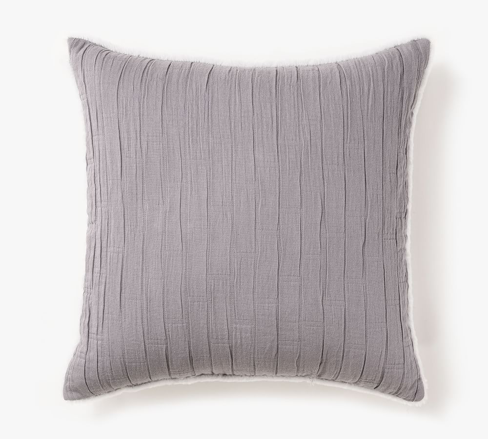 Palomer Matelasse Reversible Pillow Cover Pottery Barn