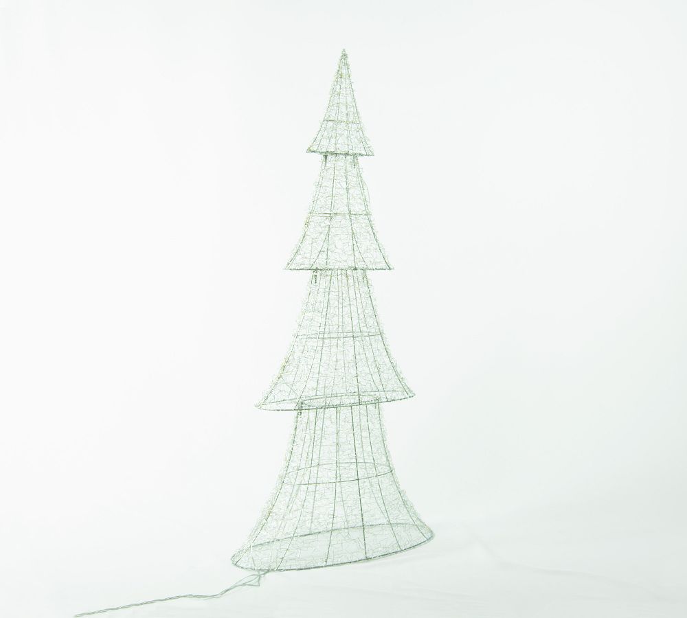 PreLit Warm White Christmas Tree Pottery Barn