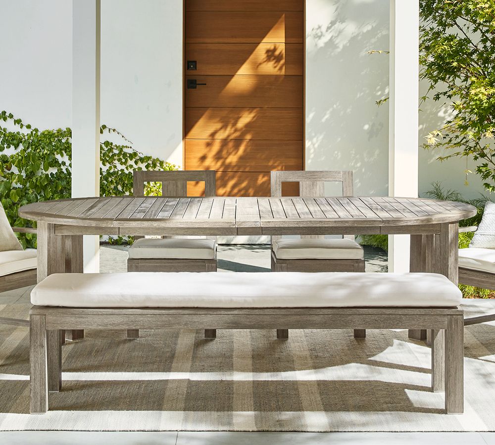 Indio FSC® Eucalyptus 73" Dining Bench Pottery Barn