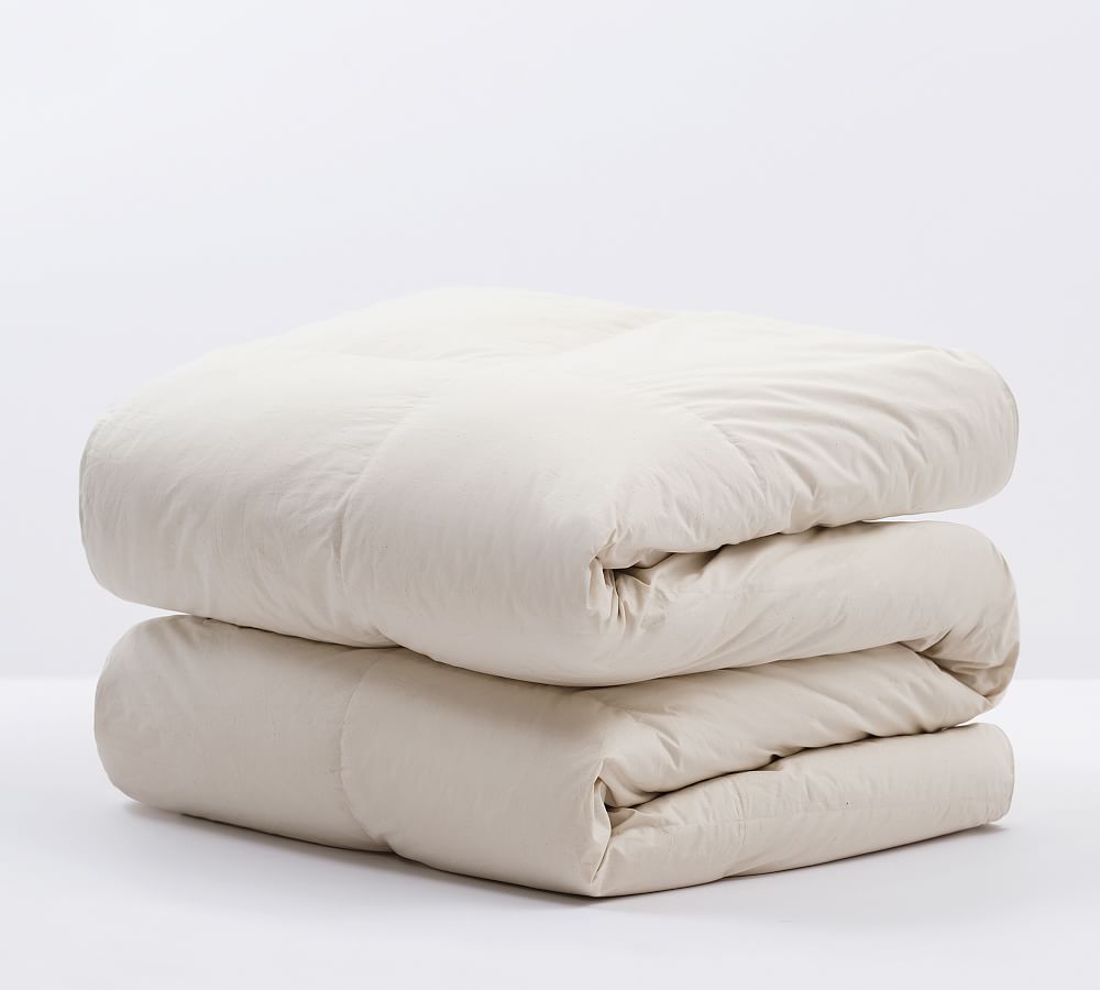 RENU 600 FP Recycled Down Duvet Insert Pottery Barn