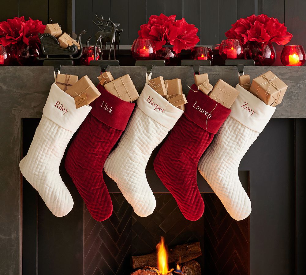 Pottery Barn Stockings Personalized