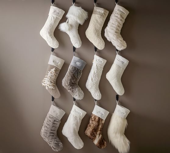 Chunky Cable Knit Stocking | Pottery Barn