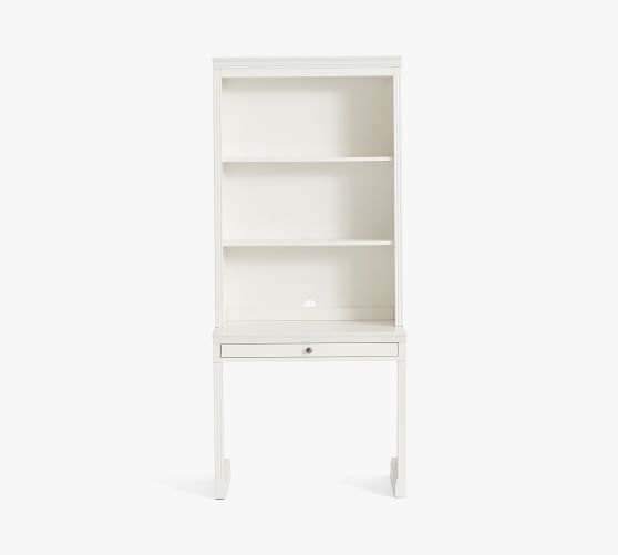 writing desk with bookshelves