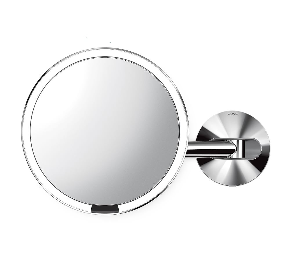 Simplehuman® Wall Mounted Sensor Makeup Mirror Pottery Barn