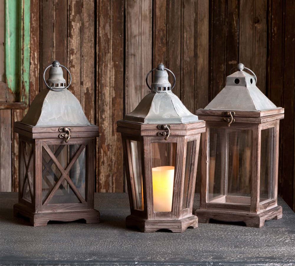 Chapel Hill Lantern Pottery Barn