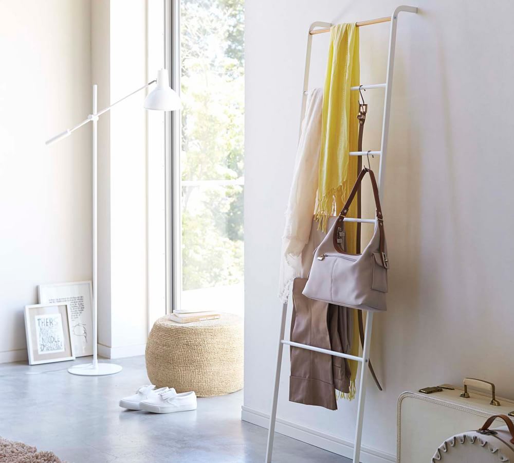 Yamazaki Leaning Ladder Rack | Pottery Barn