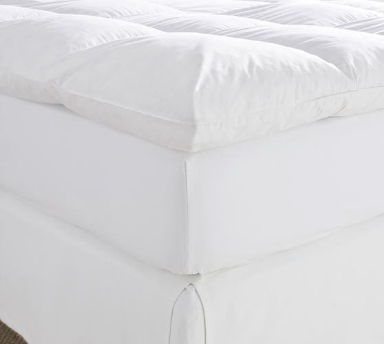 pottery barn mattress topper