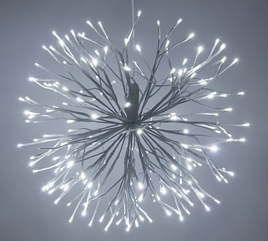 hanging starburst led light