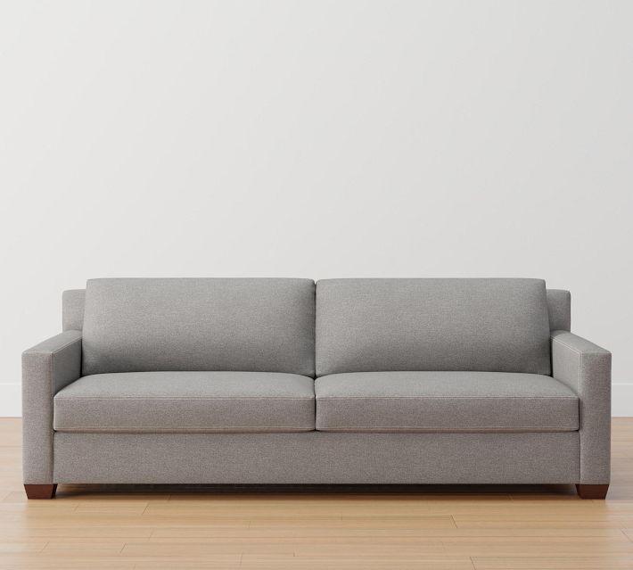 York Square Arm Fabric Sofa Pottery Barn