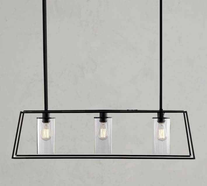 zaire iron chandelier