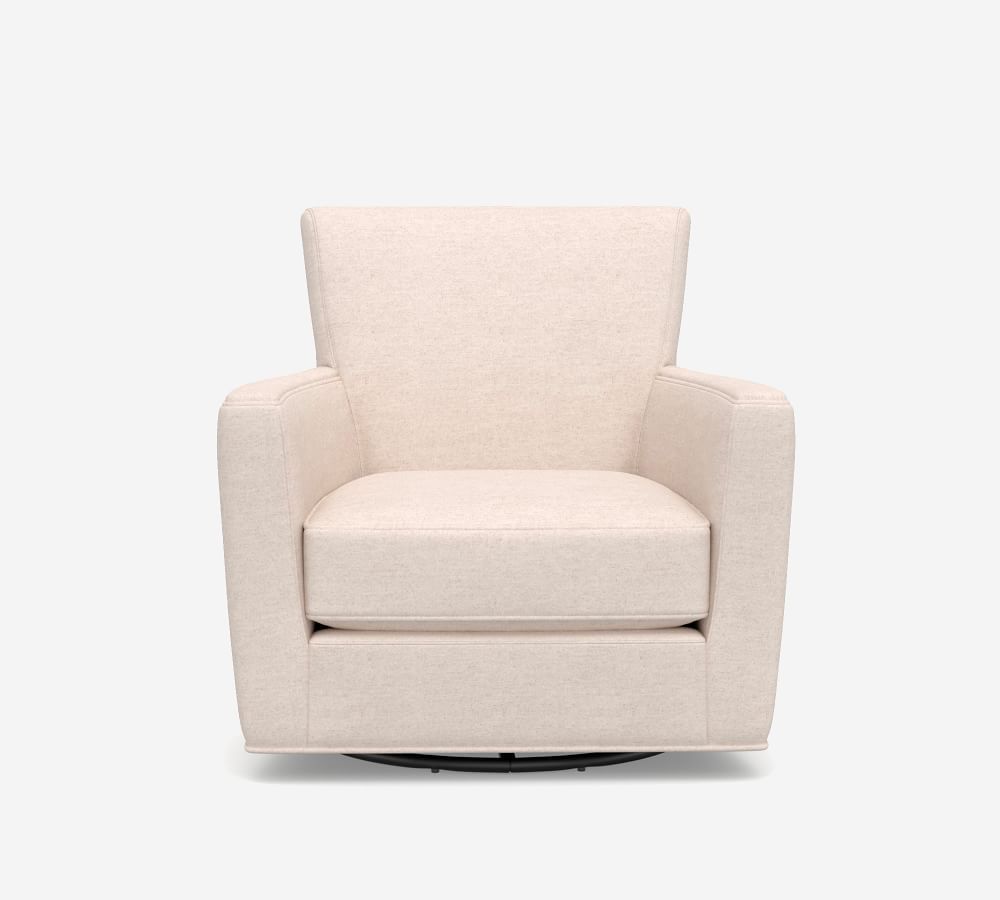 irving square arm swivel chair