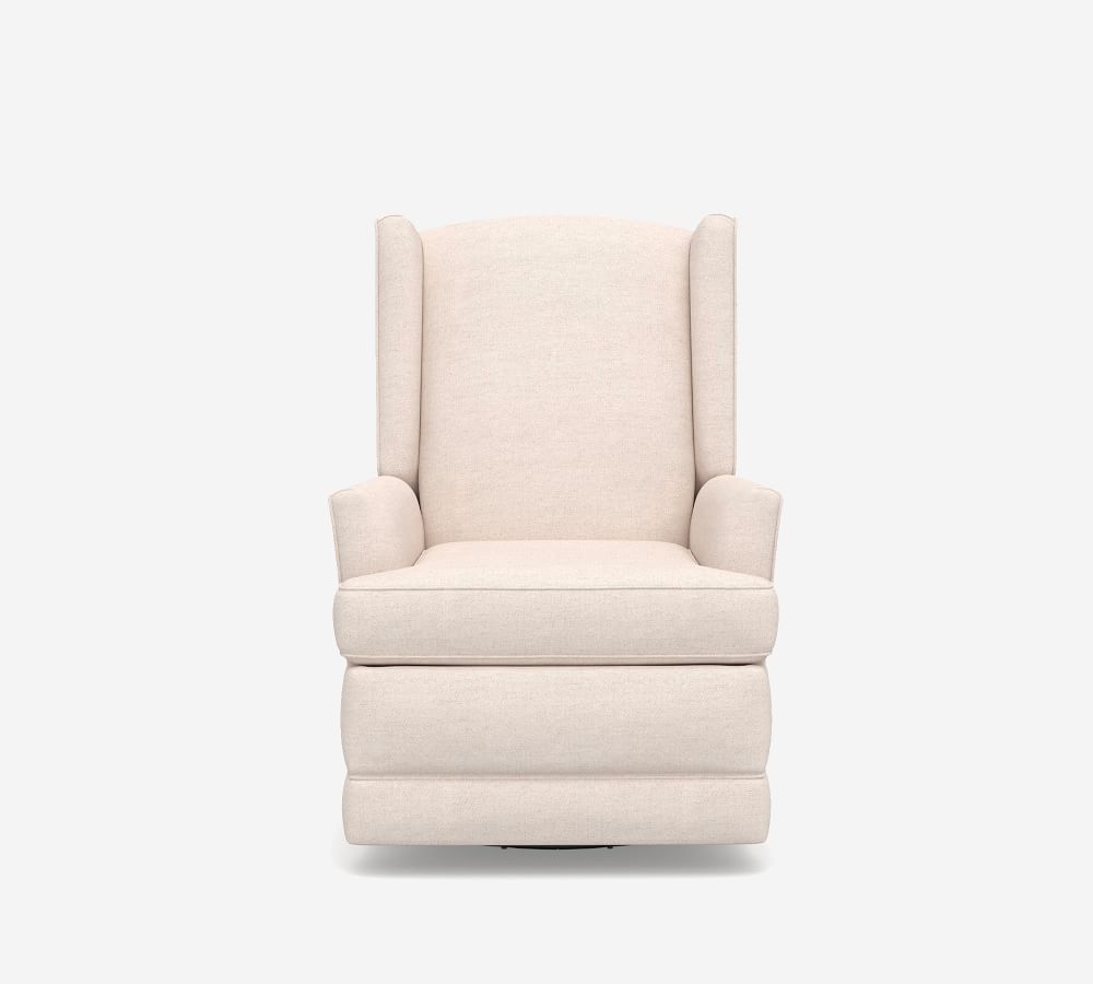 PB Modern Wingback Glider & Recliner Pottery Barn