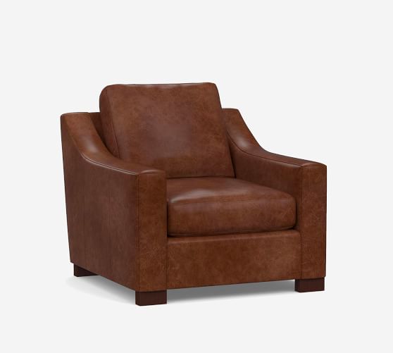 pottery barn turner armchair