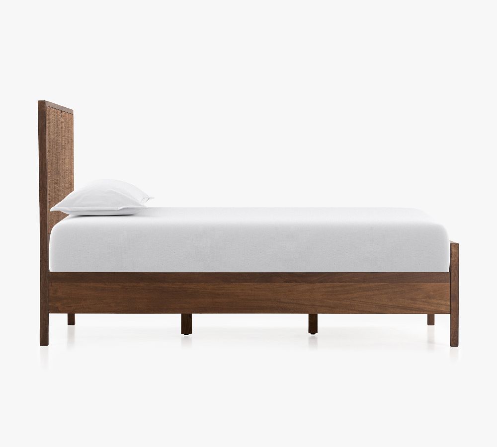 Dolores Cane Platform Bed | Pottery Barn