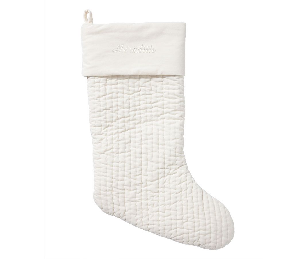 Pottery Barn Quilted Stockingnull