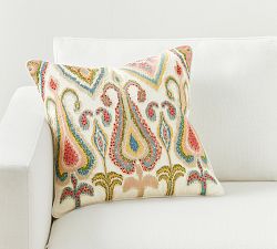Yalla Embroidered Pillow
