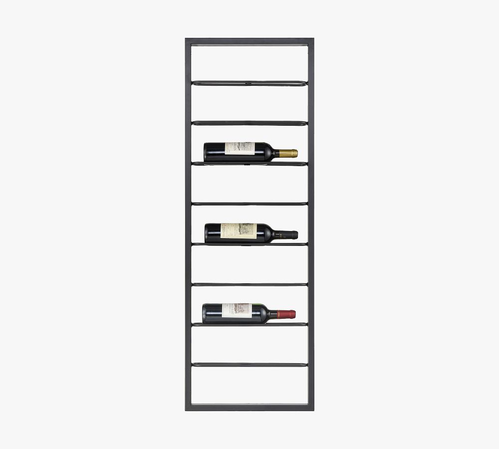 Modern WallMounted Wine Rack Pottery Barn