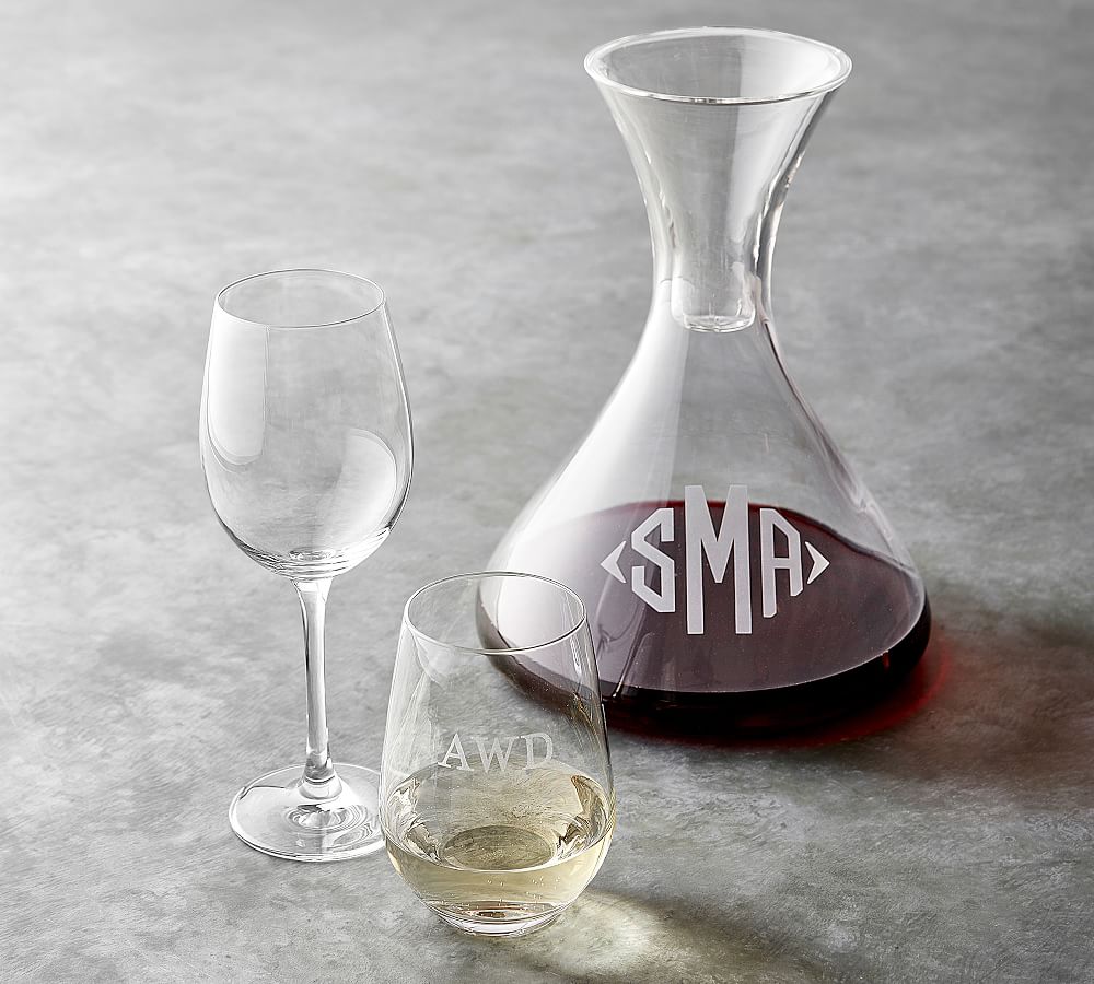 Aerating Glass Wine Decanter Pottery Barn