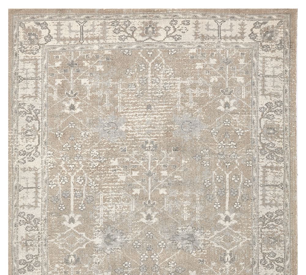 Neutral Multi Reeva Printed Rug Patterned Rugs Pottery Barn