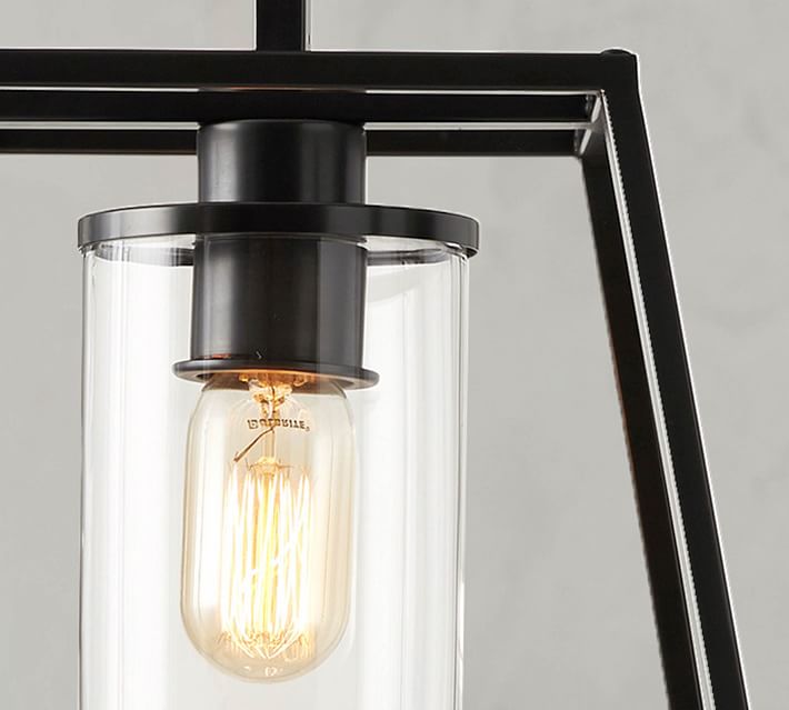 Zaire Iron Pendant Pottery Barn