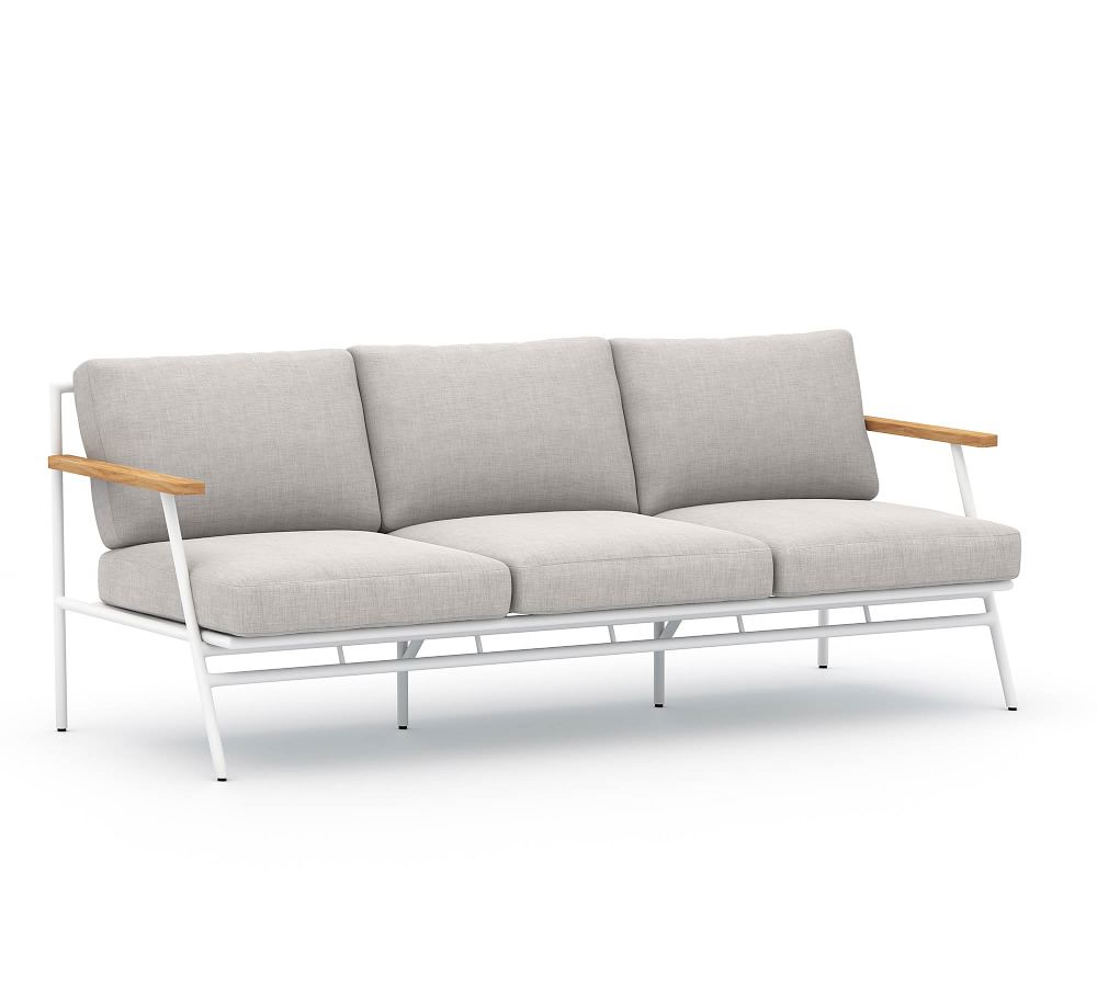 Camarillo FSC® Teak 78" Sofa Pottery Barn