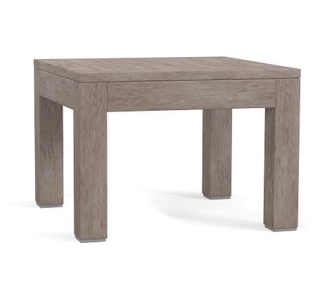 Indio Wood Side Table, Grey Driftwood