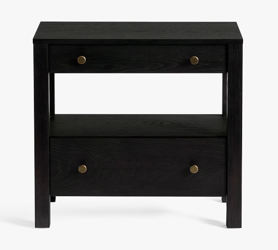 black nightstand pottery barn