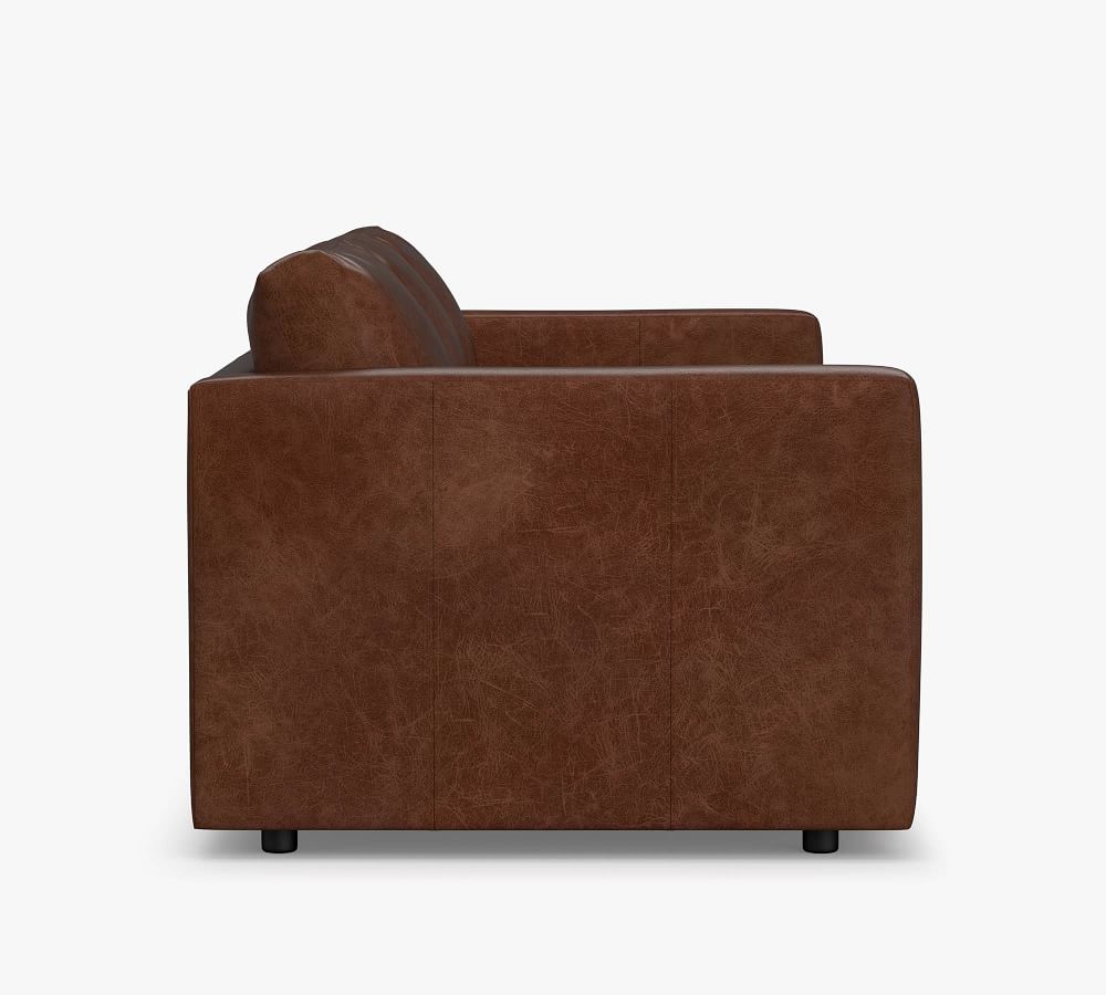 Jake Modular Leather Sofa | Pottery Barn