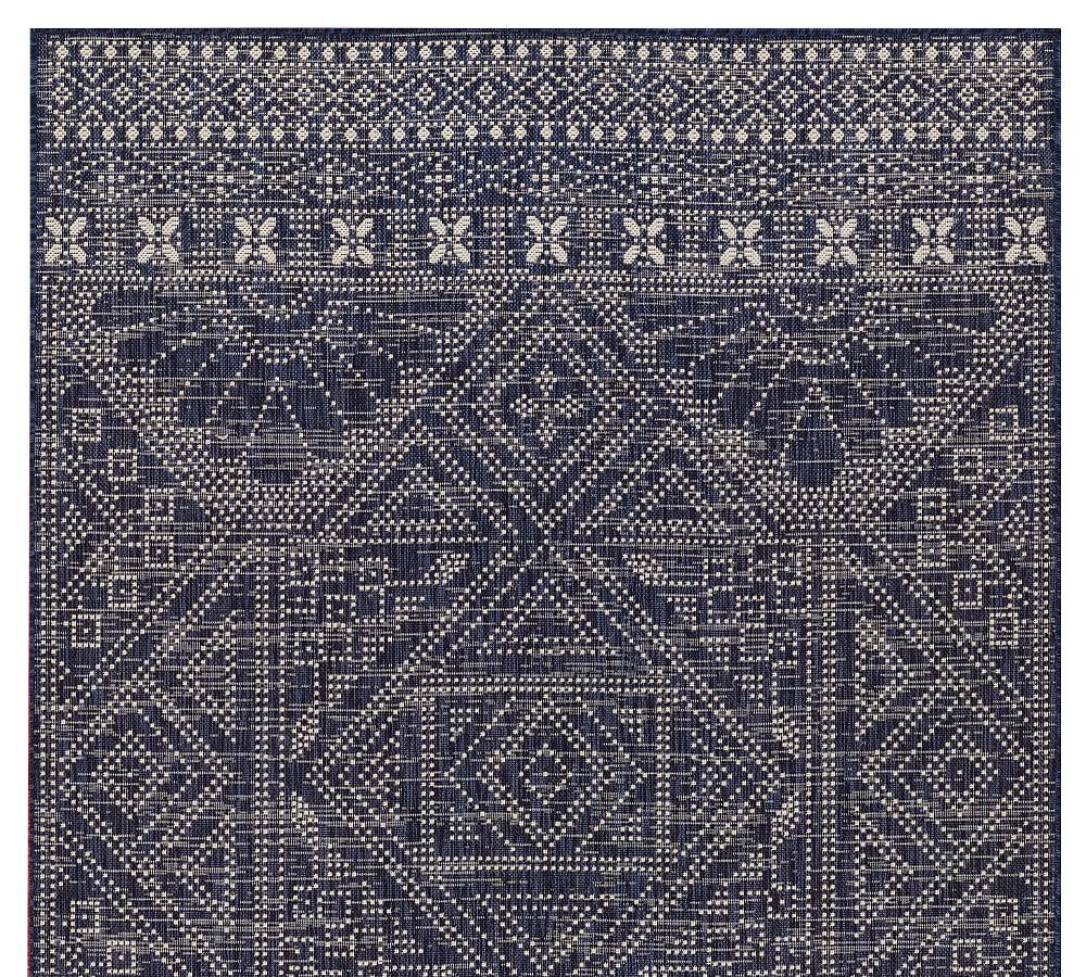 Sumaira Indoor/Outdoor Rug Pottery Barn