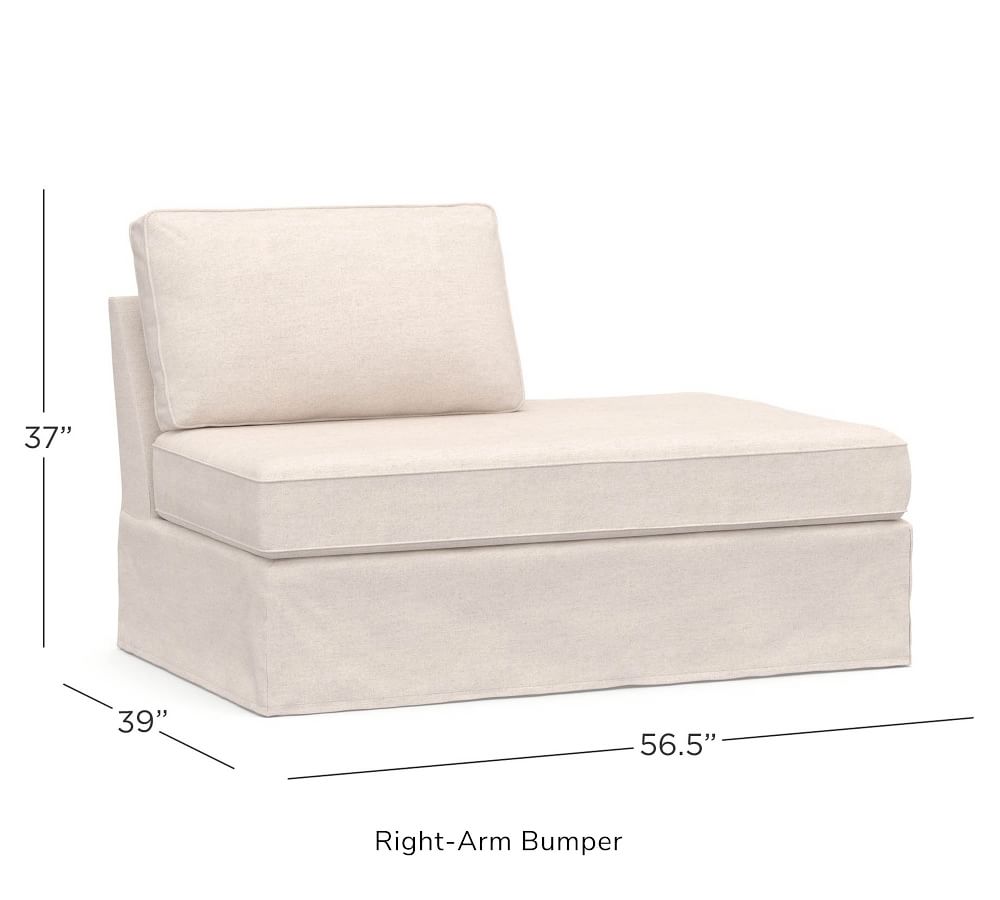 Build Your Own - Buchanan Roll Arm Fabric Sectional 