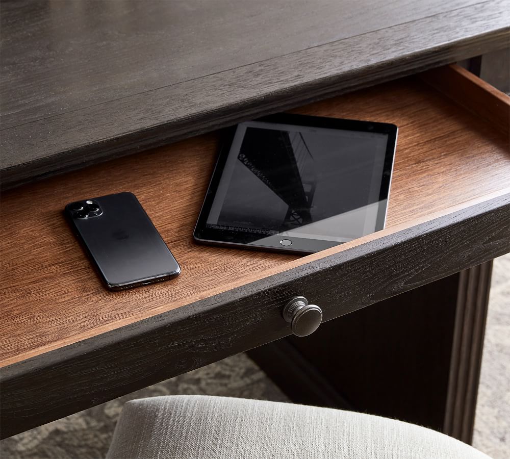 Livingston Writing Desk with Drawers Pottery Barn