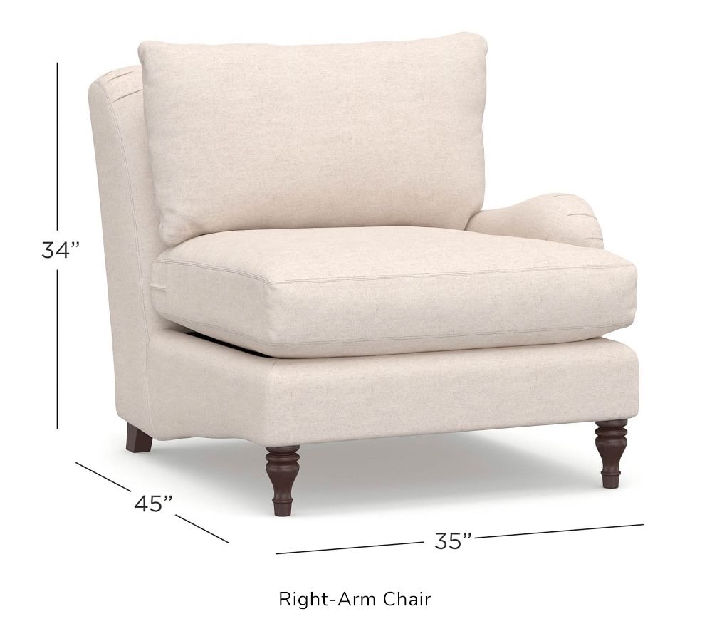 Build Your Own Carlisle English Arm Upholstered Sectional Components