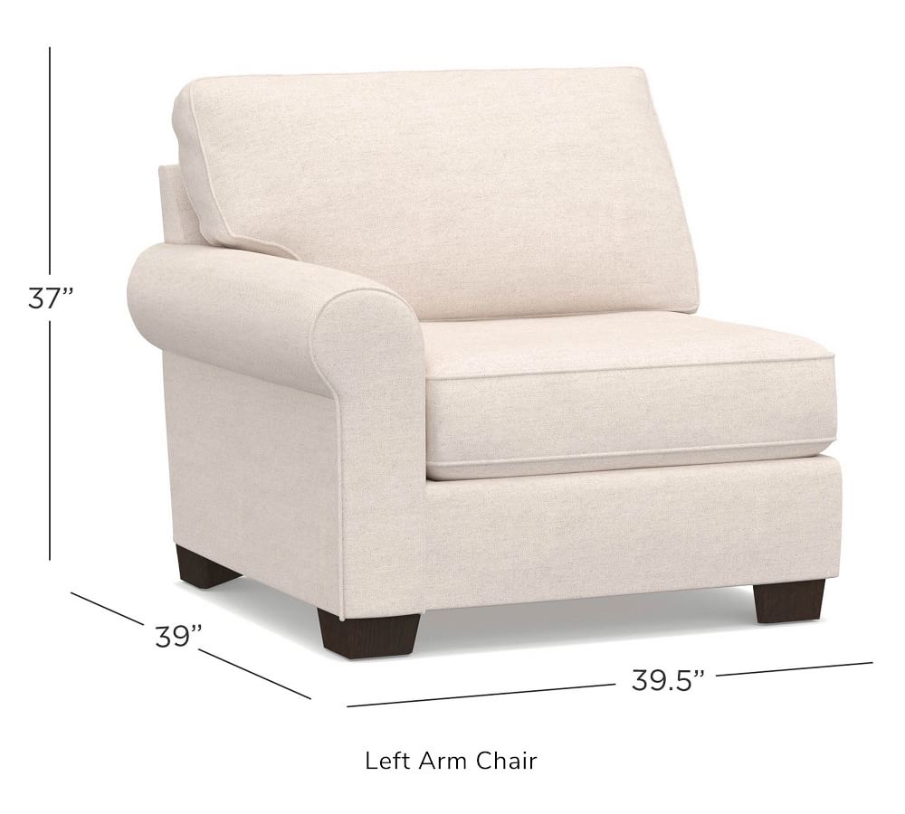 Build Your Own Buchanan Roll Arm Upholstered Sectional Components