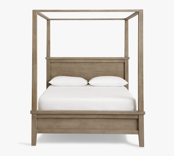 Farmhouse Canopy Bed | Wooden Beds 