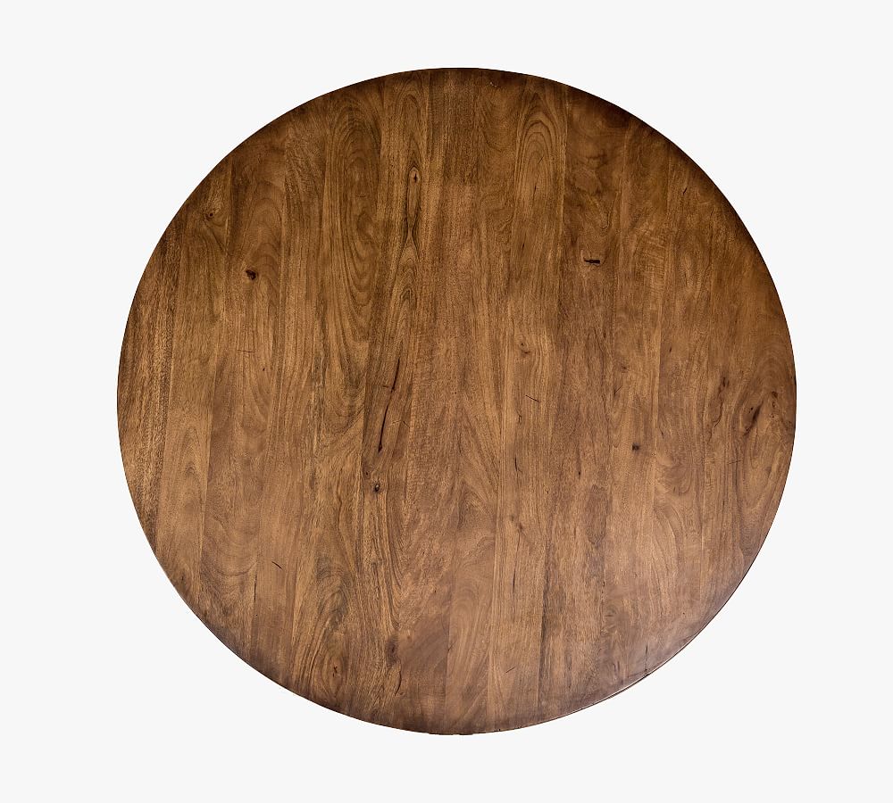 parkview reclaimed wood round dining table