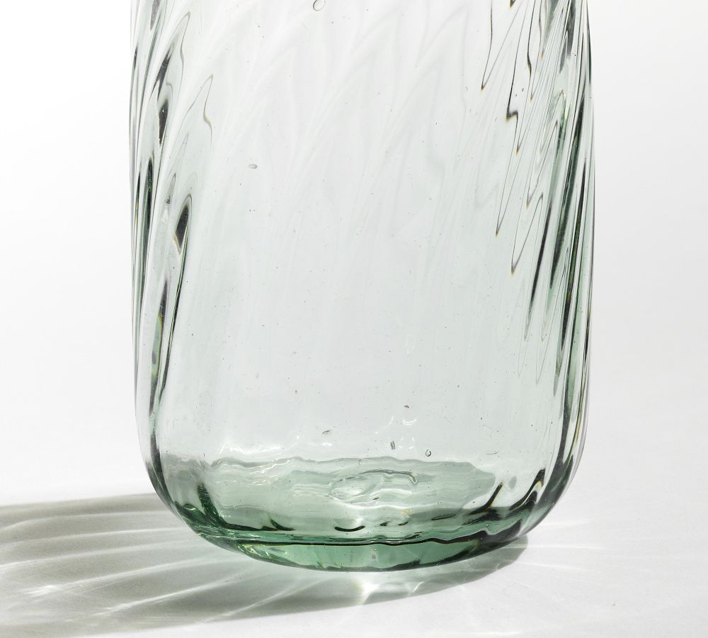 Twist Recycled Glass Drinking Glasses - Set of 4 | Pottery Barn