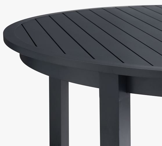 60 round metal dining table