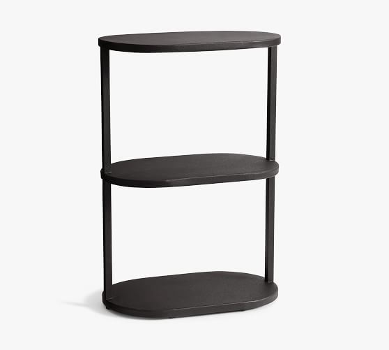 metal nightstand set of 2