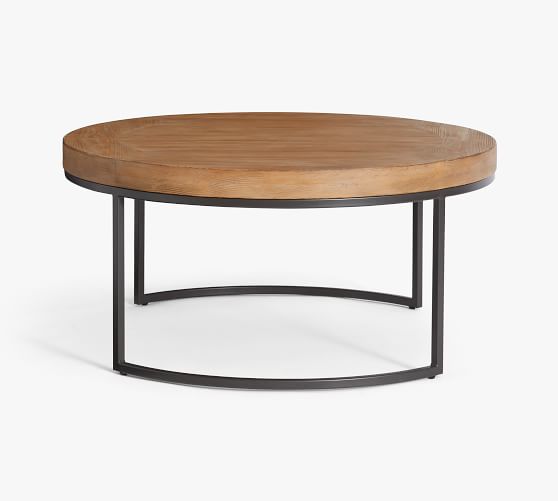 black and wood nest of tables