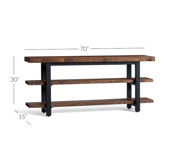 pottery barn griffin media console