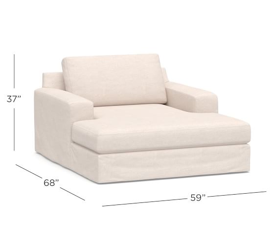 square chaise lounge