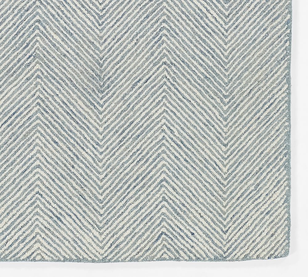 Iweala Handcrafted Chevron Rug Pottery Barn