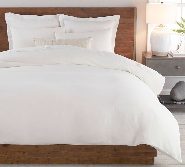 Natural Hemp/Cotton Duvet Cover \u0026 Shams 