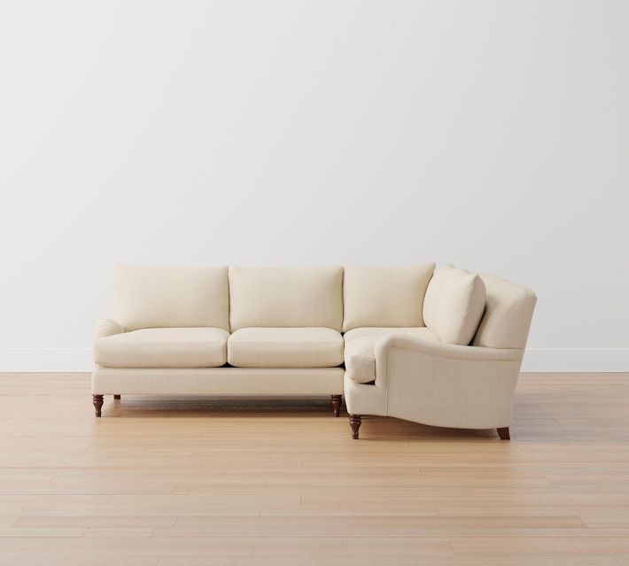 Carlisle English Arm Upholstered Chaise Lounge Pottery Barn