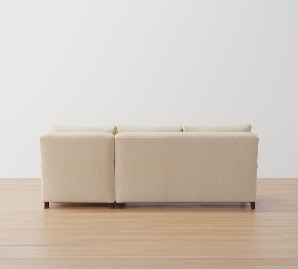 Carlisle English Arm Upholstered Sofa Chaise Sectional Pottery Barn