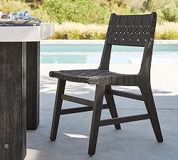 Abbott Indoor/Outdoor FSC® Acacia Woven Dining Chair