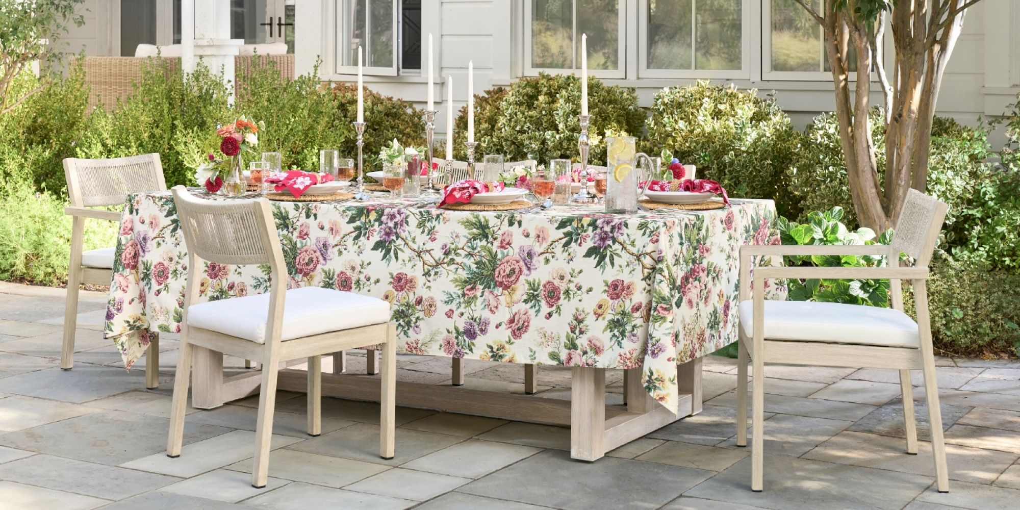 Portola Rectangular Concrete Dining Table | Pottery Barn